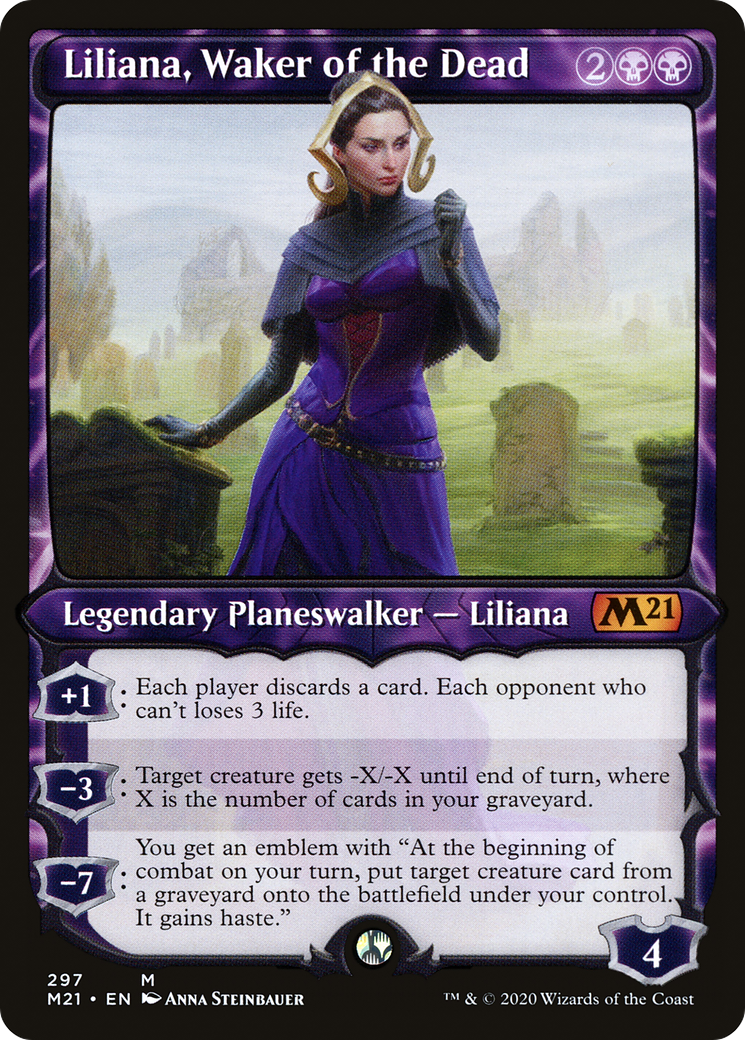 Liliana, Waker of the Dead (Showcase) [Core Set 2021] - The Mythic Store | 24h Order Processing