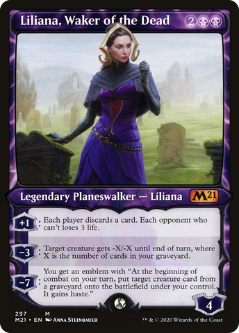 Liliana, Waker of the Dead (Showcase) [Core Set 2021] - The Mythic Store | 24h Order Processing