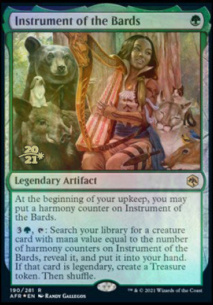 Instrument of the Bards [Dungeons & Dragons: Adventures in the Forgotten Realms Prerelease Promos] - The Mythic Store | 24h Order Processing
