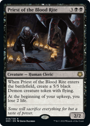 Priest of the Blood Rite [Game Night: Free-for-All] - The Mythic Store | 24h Order Processing