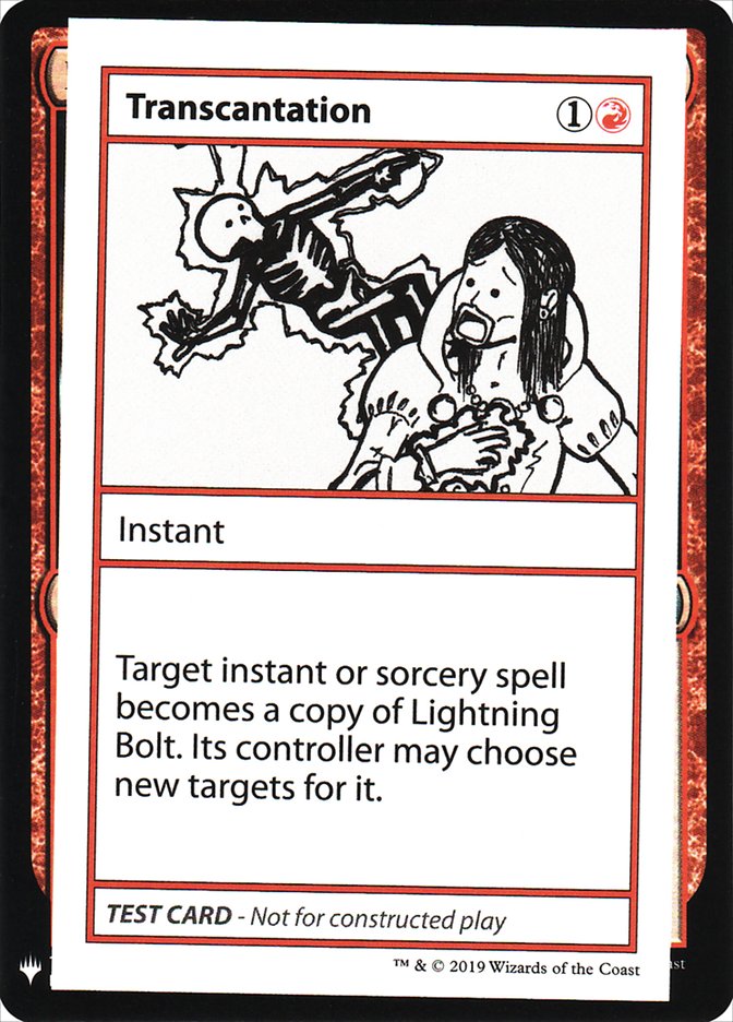 Transcantation [Mystery Booster Playtest Cards] - The Mythic Store | 24h Order Processing