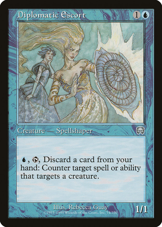 Diplomatic Escort [Mercadian Masques] - The Mythic Store | 24h Order Processing
