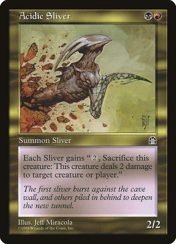 Acidic Sliver [Stronghold] - The Mythic Store | 24h Order Processing