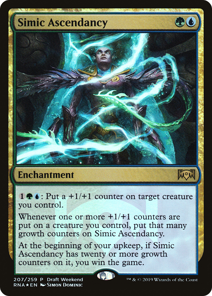 Simic Ascendancy (Draft Weekend) [Ravnica Allegiance Promos] - The Mythic Store | 24h Order Processing