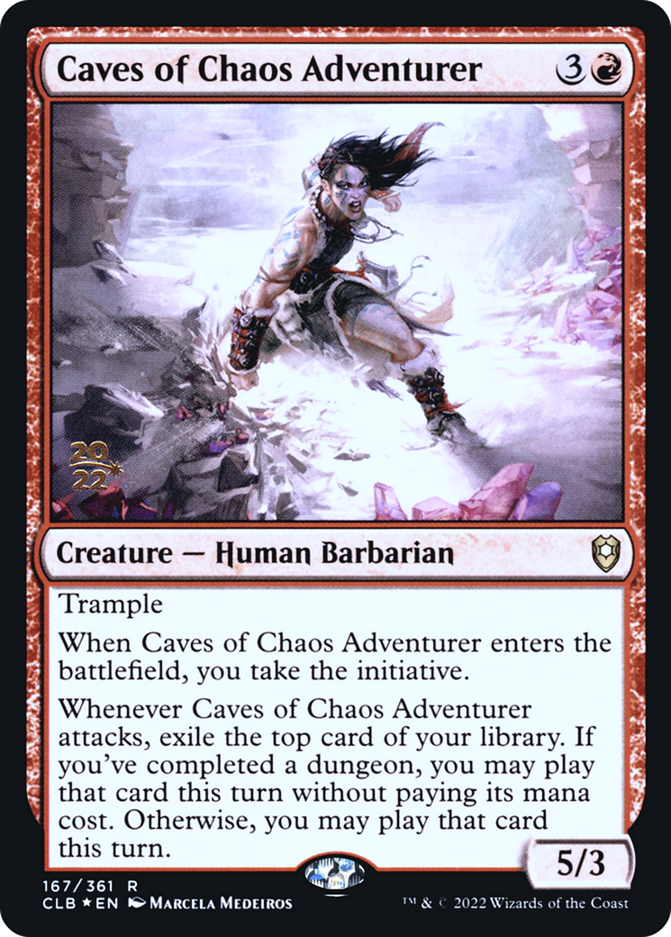 Caves of Chaos Adventurer [Commander Legends: Battle for Baldur's Gate Prerelease Promos] - The Mythic Store | 24h Order Processing