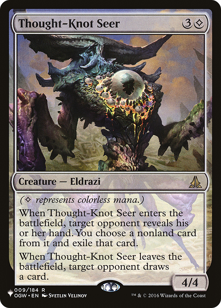 Thought-Knot Seer [The List] - The Mythic Store | 24h Order Processing