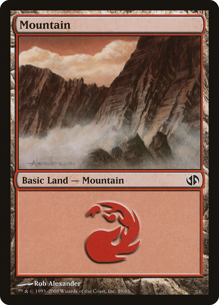 Mountain (59) [Duel Decks: Jace vs. Chandra] - The Mythic Store | 24h Order Processing