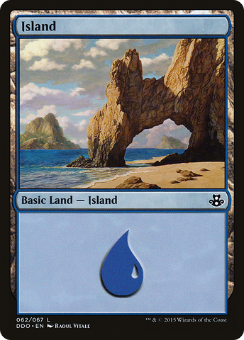 Island (62) [Duel Decks: Elspeth vs. Kiora] - The Mythic Store | 24h Order Processing