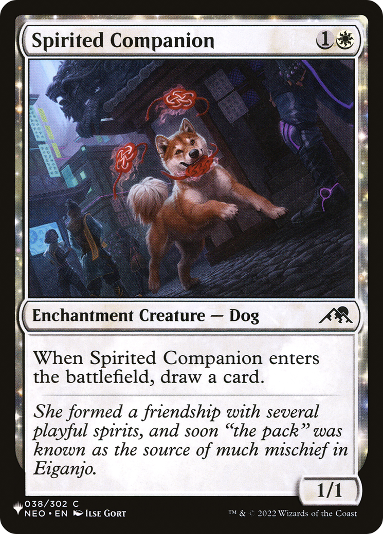 Spirited Companion [The List] - The Mythic Store | 24h Order Processing