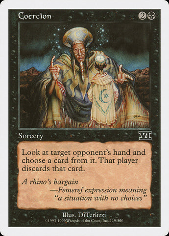 Coercion [Classic Sixth Edition] - The Mythic Store | 24h Order Processing