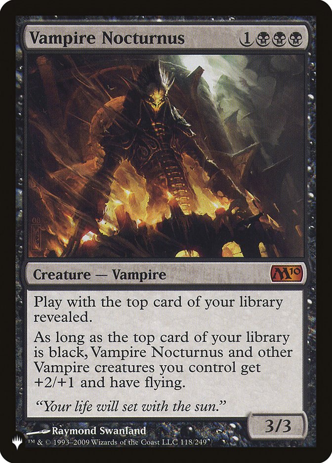 Vampire Nocturnus [The List] - The Mythic Store | 24h Order Processing