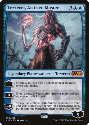 Tezzeret, Artifice Master [Core Set 2019] - The Mythic Store | 24h Order Processing
