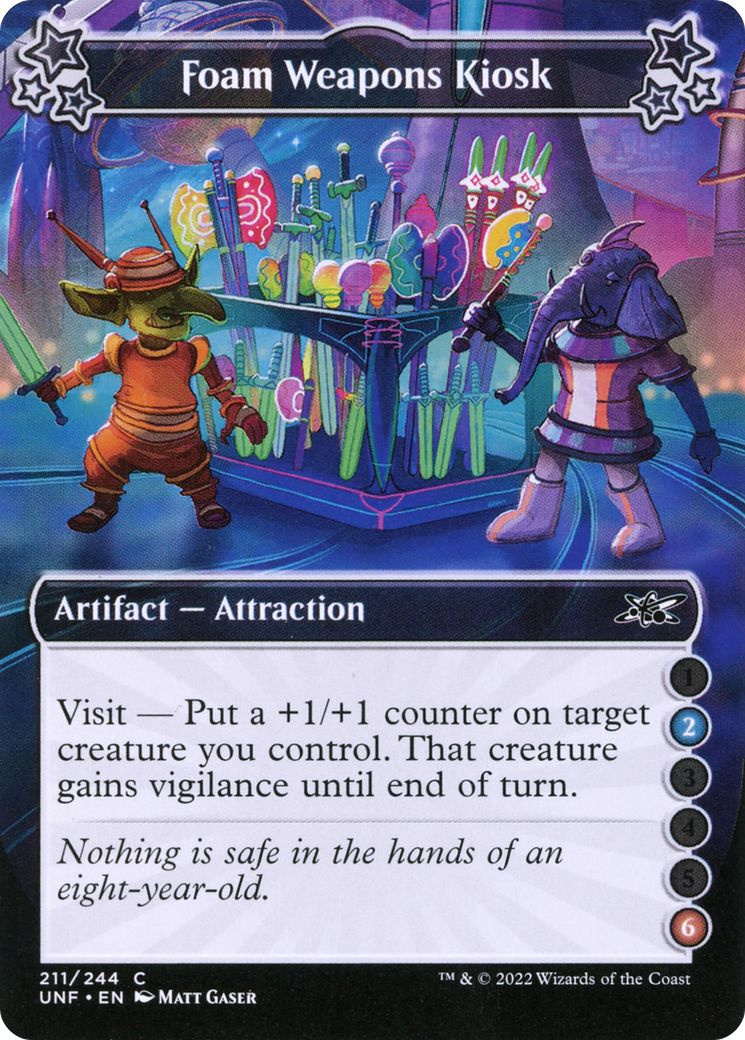 Foam Weapons Kiosk (2-6) [Unfinity] - The Mythic Store | 24h Order Processing