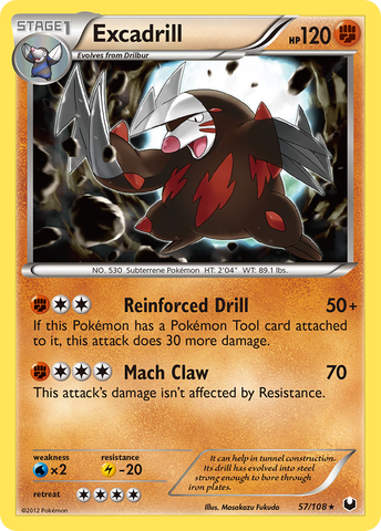 Excadrill (57/108) [Black & White: Dark Explorers] - The Mythic Store | 24h Order Processing