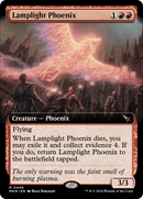 Lamplight Phoenix (Extended Art) [Murders at Karlov Manor] - The Mythic Store | 24h Order Processing