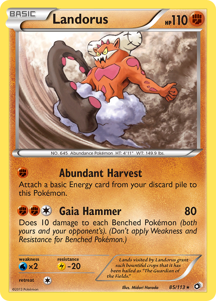 Landorus (85/113) [Black & White: Legendary Treasures] - The Mythic Store | 24h Order Processing