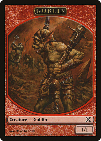 Goblin Token [Tenth Edition Tokens] - The Mythic Store | 24h Order Processing