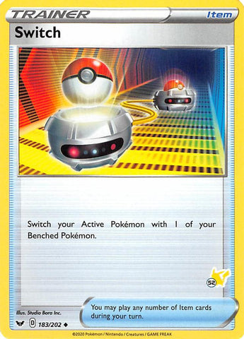 Switch (183/202) (Pikachu Stamp #52) [Battle Academy 2022] - The Mythic Store | 24h Order Processing