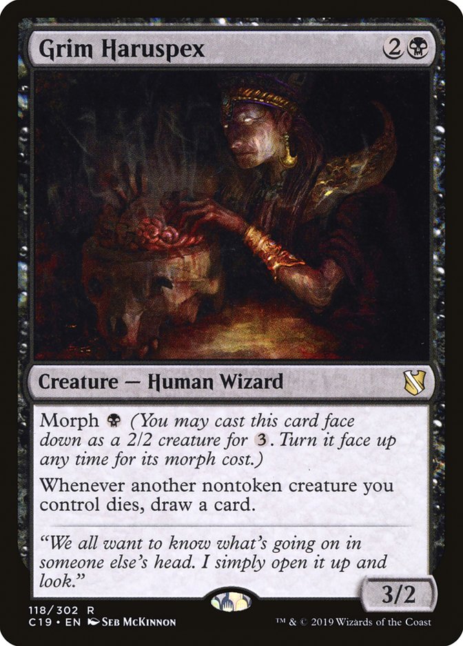Grim Haruspex [Commander 2019] - The Mythic Store | 24h Order Processing