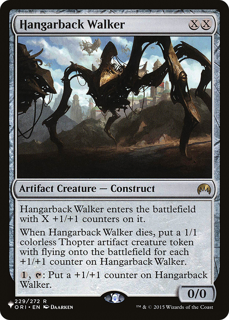 Hangarback Walker [The List] - The Mythic Store | 24h Order Processing