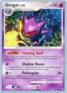 Gengar LV.43 (18/100) (Queengar - Jason Martinez) [World Championships 2009] - The Mythic Store | 24h Order Processing