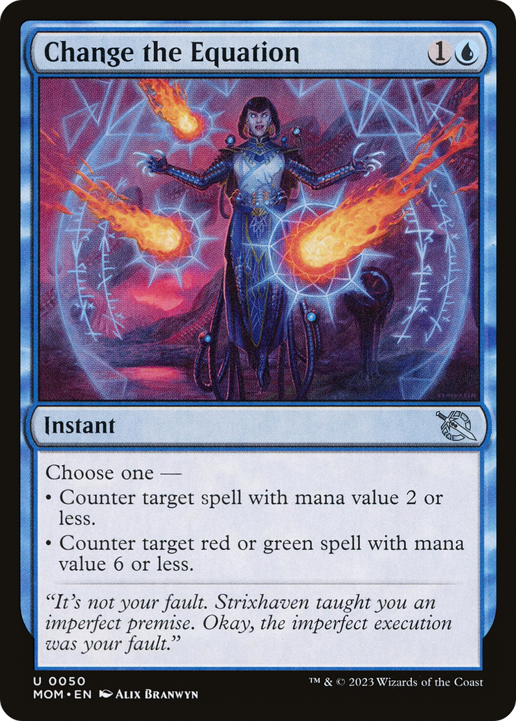 Change the Equation [March of the Machine] - The Mythic Store | 24h Order Processing