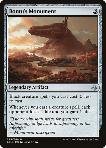 Bontu's Monument [Amonkhet] - The Mythic Store | 24h Order Processing