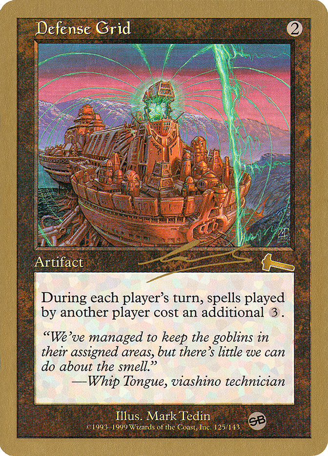 Defense Grid (Nicolas Labarre) (SB) [World Championship Decks 2000] - The Mythic Store | 24h Order Processing