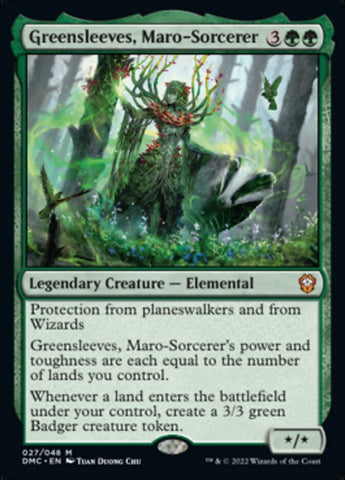 Greensleeves, Maro-Sorcerer [Dominaria United Commander] - The Mythic Store | 24h Order Processing