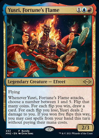 Yusri, Fortune's Flame (Bundle) [Modern Horizons 2] - The Mythic Store | 24h Order Processing