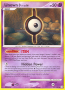 Unown I (37/123) [Diamond & Pearl: Mysterious Treasures] - The Mythic Store | 24h Order Processing
