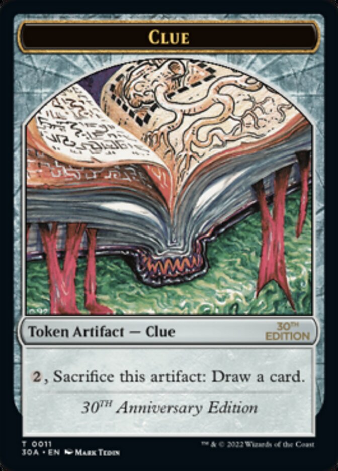 Clue Token (011) [30th Anniversary Tokens] - The Mythic Store | 24h Order Processing