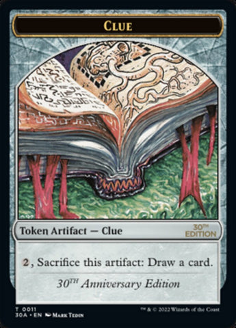 Clue Token (011) [30th Anniversary Tokens] - The Mythic Store | 24h Order Processing