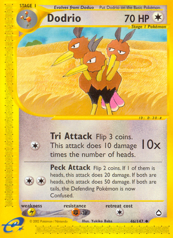 Dodrio (46/147) [Aquapolis] - The Mythic Store | 24h Order Processing