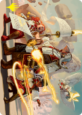 Lorehold Command Art Card (Gold-Stamped Signature) [Strixhaven: School of Mages Art Series] - The Mythic Store | 24h Order Processing