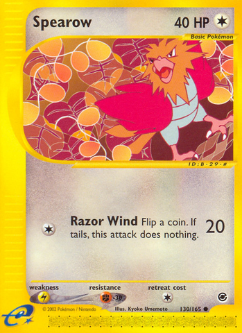 Spearow (130/165) [Expedition: Base Set] - The Mythic Store | 24h Order Processing