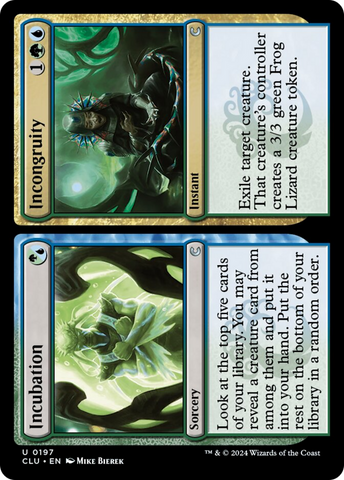 Incubation // Incongruity [Ravnica: Clue Edition] - The Mythic Store | 24h Order Processing