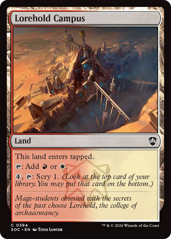 Lorehold Campus [Secrets of Strixhaven Commander] - The Mythic Store | 24h Order Processing