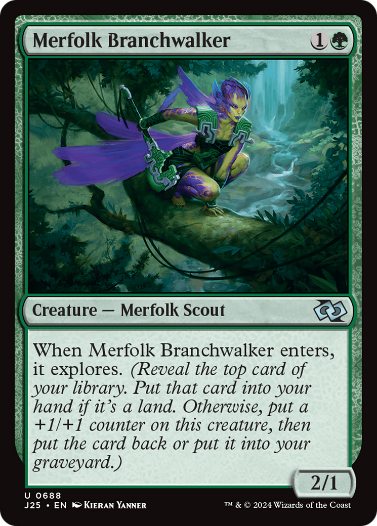 Merfolk Branchwalker [Foundations Jumpstart] - The Mythic Store | 24h Order Processing