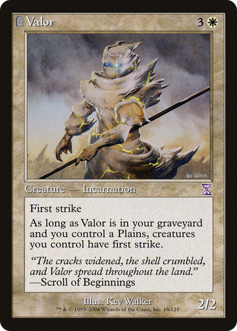 Valor [Time Spiral Timeshifted] - The Mythic Store | 24h Order Processing