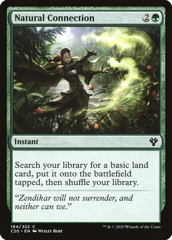 Natural Connection [Commander 2020] - The Mythic Store | 24h Order Processing