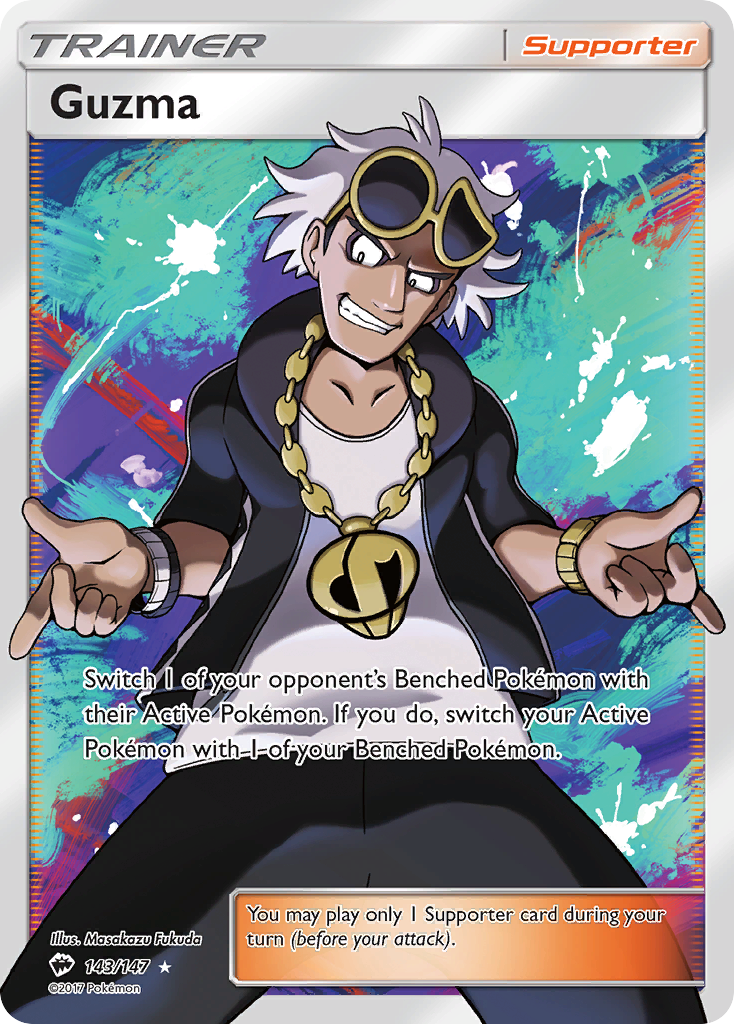 Guzma (143/147) [Sun & Moon: Burning Shadows] - The Mythic Store | 24h Order Processing