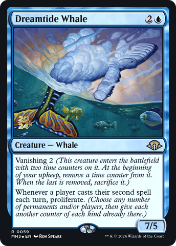Dreamtide Whale [Modern Horizons 3 Prerelease Promos] - The Mythic Store | 24h Order Processing