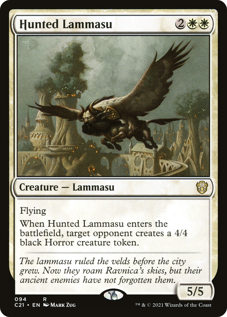 Hunted Lammasu [Commander 2021] - The Mythic Store | 24h Order Processing