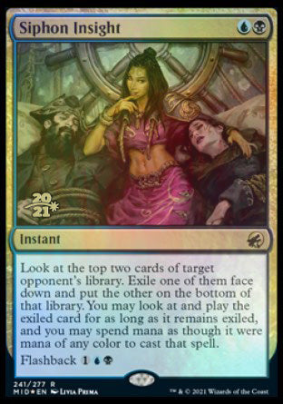Siphon Insight [Innistrad: Midnight Hunt Prerelease Promos] - The Mythic Store | 24h Order Processing