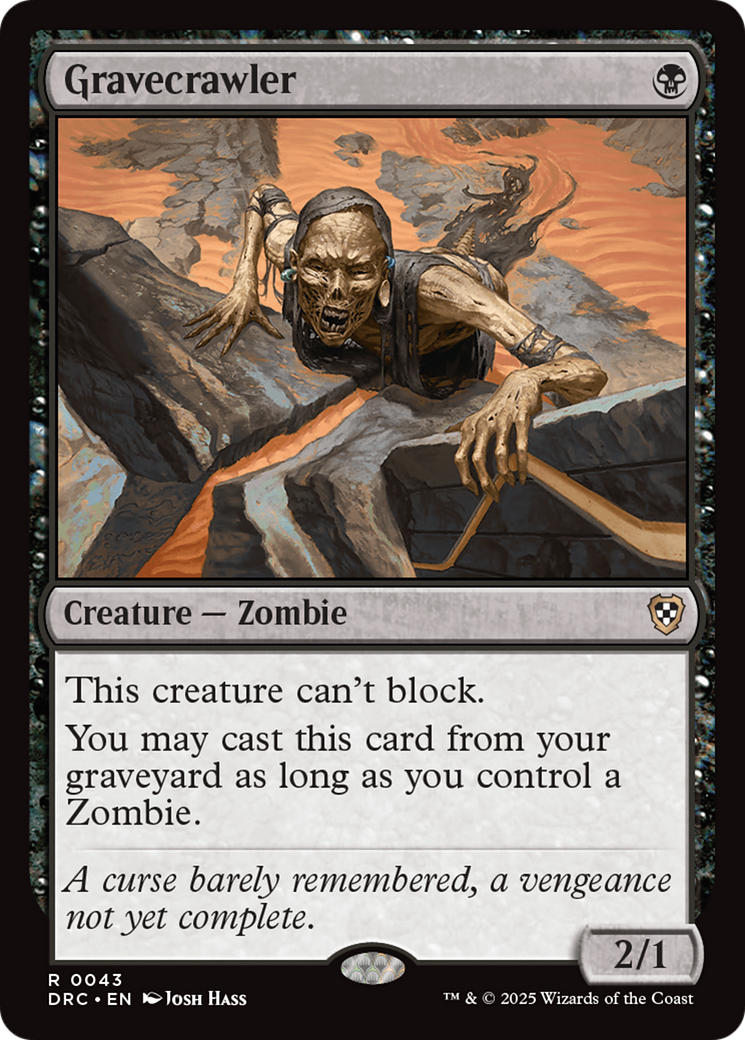 Gravecrawler [Aetherdrift Commander] - The Mythic Store | 24h Order Processing