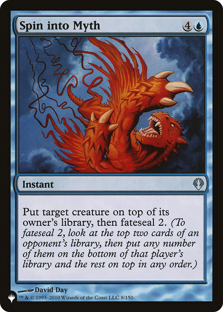 Spin into Myth [The List] - The Mythic Store | 24h Order Processing