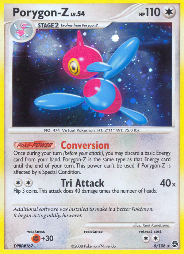 Porygon Z (6/106) (Theme Deck Exclusive) [Diamond & Pearl: Great Encounters] - The Mythic Store | 24h Order Processing