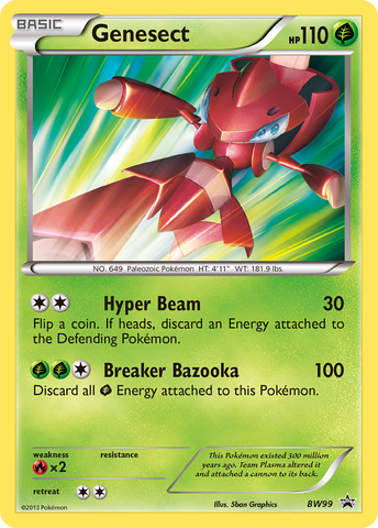 Genesect (BW99) [Black & White: Black Star Promos] - The Mythic Store | 24h Order Processing