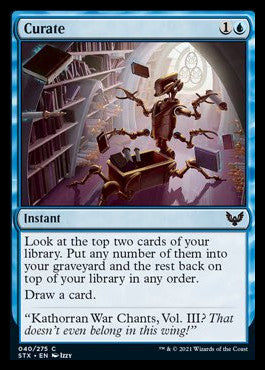 Curate [Strixhaven: School of Mages] - The Mythic Store | 24h Order Processing